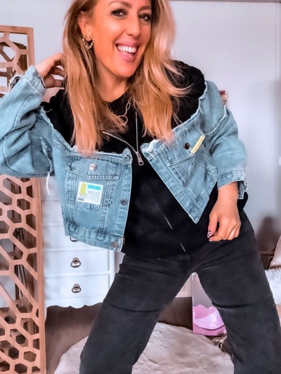 VESTE DUO DENIM HOODIE