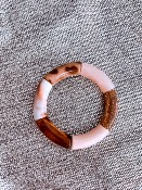 BRACELET AMBRE NUDE LEOP