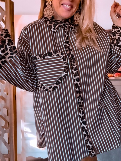 CHEMISE FRESH SAVANNAH CHOCO